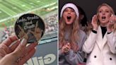 Brittany Mahomes Shows the 'Dads, Brads, and Chads' Cookies in the Suite with Taylor Swift During Chiefs Game