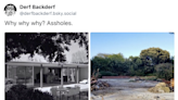 Chris Pratt destroys gorgeous, historic mid-century modern house to build a gaudy mansion