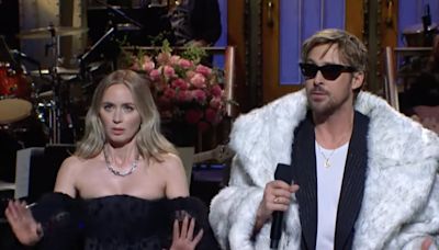 Emily Blunt tells Ryan Gosling to ‘move on’ from Ken character in SNL skit