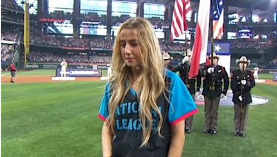 La cantante del himno durante el Home Run Derby estaba ebria: "Iré a rehabilitación"