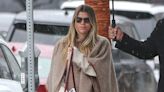 Sofia Richie Grainge's Latest Maternity Look Combines Cozy, Rainy Day Layers and Hermès Accessories