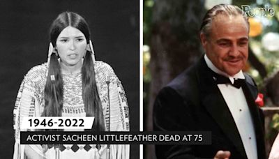 Sacheen Littlefeather, Native American Activist Who Refused Oscar for Marlon Brando, Dead at 75