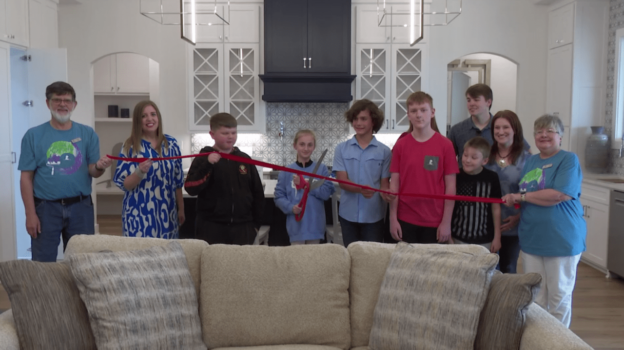 Ribbon Cutting takes place at the 2024 St. Jude Dream Home ahead of open house tours this weekend