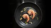 The tyranny of small-plate dining: what’s the best way to split these two prawns five ways?