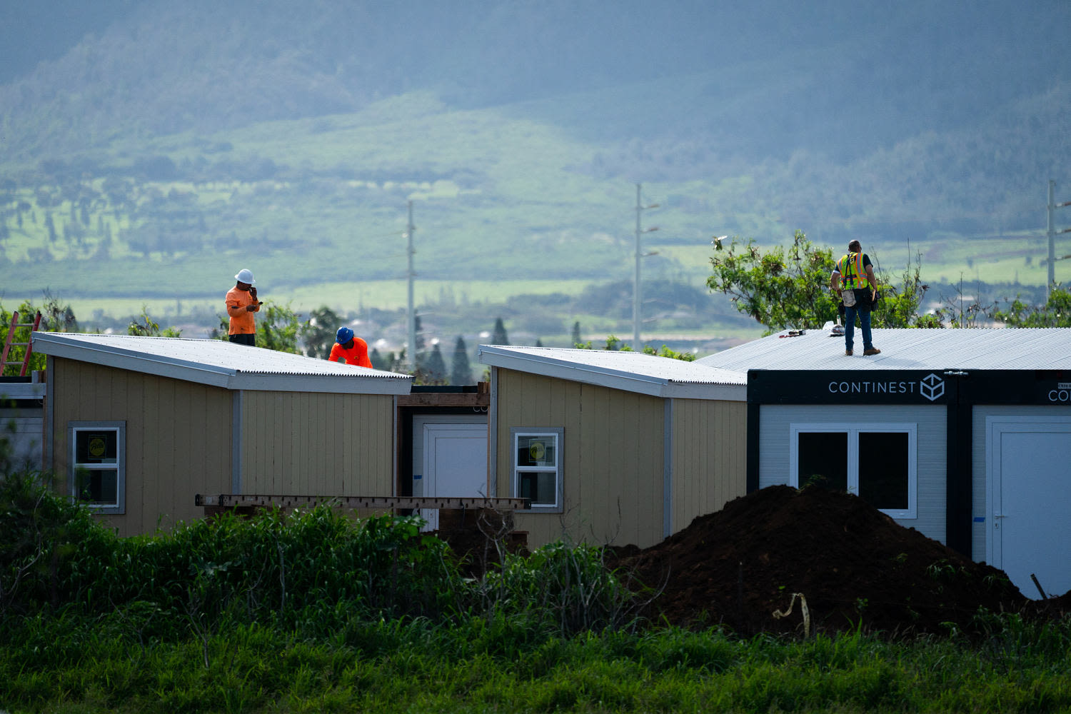 As Maui wildfire victims wait for housing, a tiny home village sits mostly empty