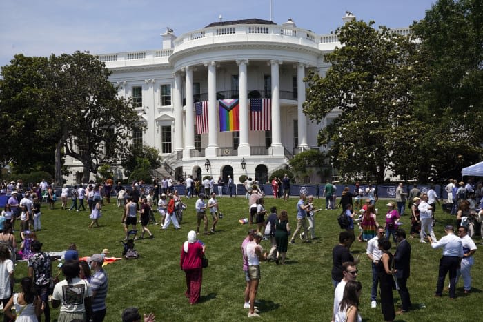 First Lady Jill Biden hosts Pride Month celebration at White House