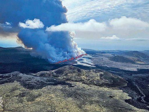 冰島火山半年第5爆 岩漿高達50米 - 20240531 - 國際
