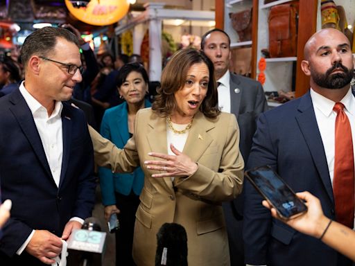 Who is winning in the Kamala Harris veepstakes?