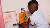 Painting prodigy: Ghanaian toddler becomes world's youngest male artist