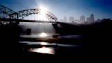 Photos: Sun sets on iconic triple-arch Buck O’Neil Bridge after replacement opens