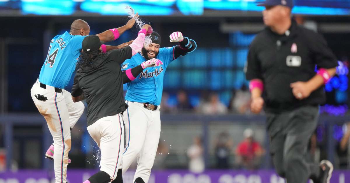 WATCH: Marlins Walk it Off on Mother's Day