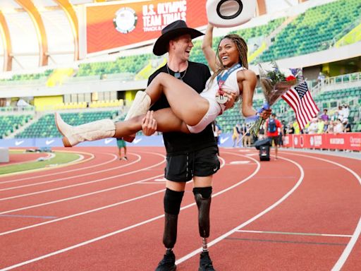 5 Facts You Probably Didn’t Know About Olympians Tara Davis-Woodhall and Hunter Woodhall