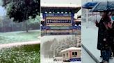 El tiempo extremo volvió a azotar a China con granizo del tamaño de un huevo y fuertes nevadas