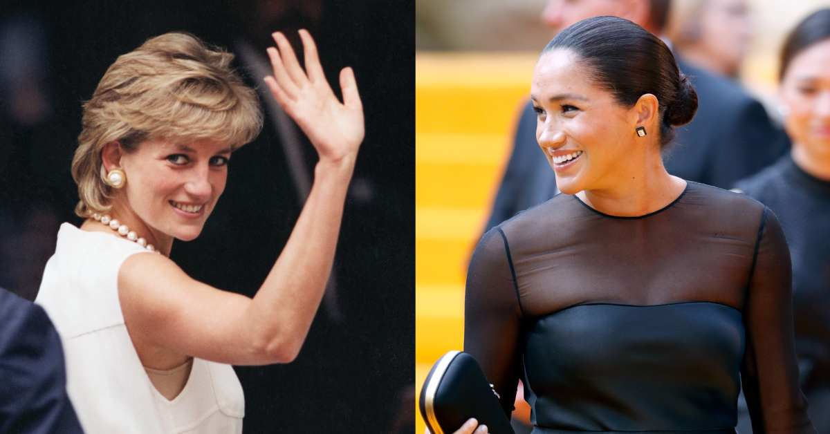 Meghan Markle Shines in Sentimental Piece of Princess Diana's Jewelry