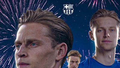 El Barça felicita a Frenkie de Jong por su 27 cumpleaños