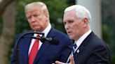 Former Vice President Mike Pence says he’s not endorsing Trump