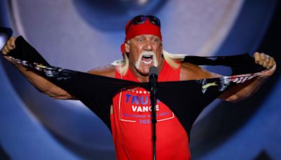 Hulk Hogan Rips Off Shirt, Calls Trump His ‘Hero’ at RNC