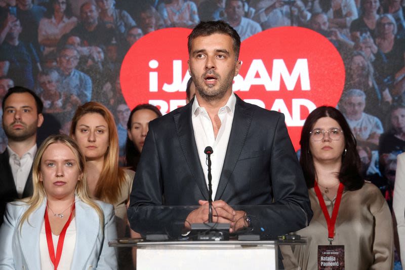 Serbia’s ruling SNS party wins elections in capital Belgrade