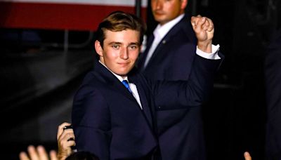 Barron Trump Attends First-Ever Campaign Rally, as Donald Says His Son’s ‘Nice, Easy Life’ Is Changing