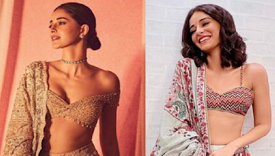 5 times Ananya Panday turned heads in lehengas; girls take cues for your best friend’s engagement party