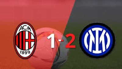 Inter fue superior al vencer a Milan y quedarse con el "Derby della Madonnina"