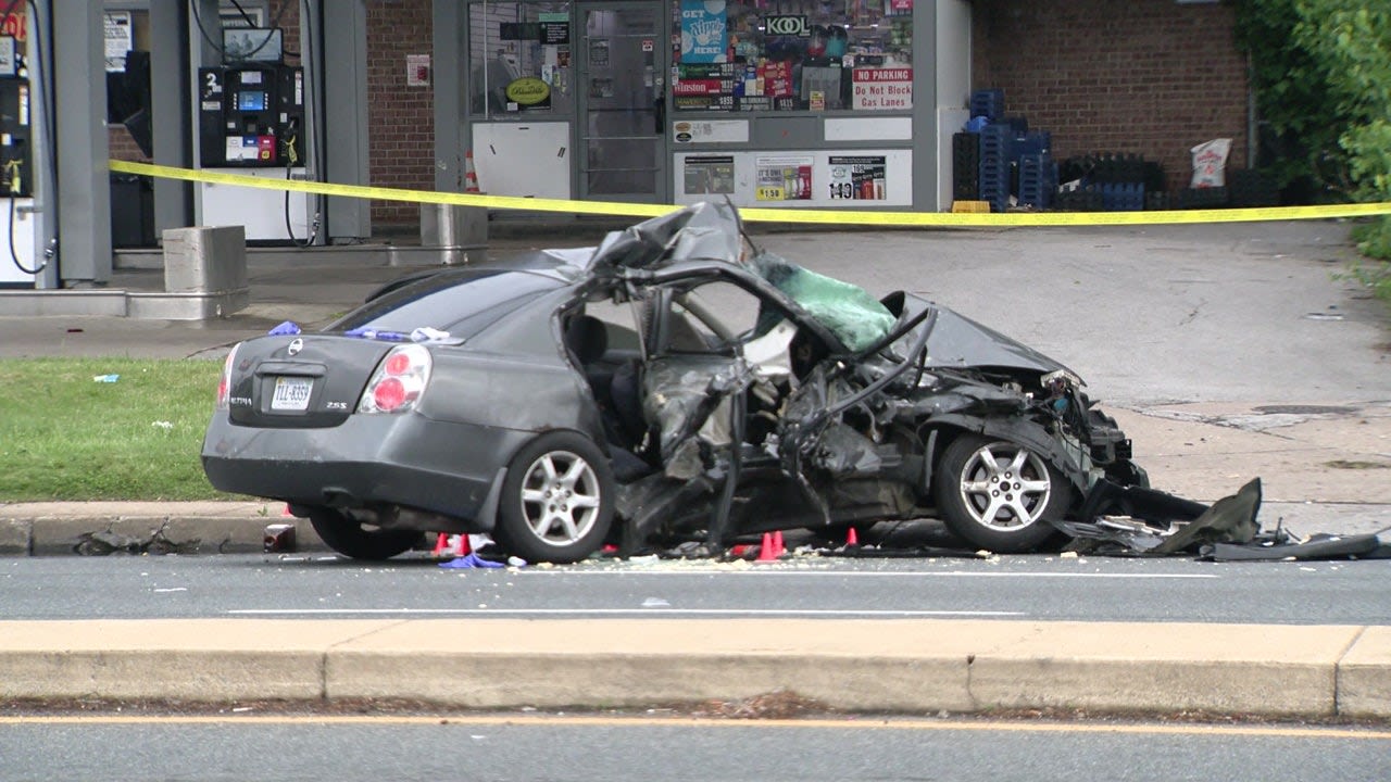 Deadly Suitland crash investigation after police preliminarily say survivor sustained gunshot wound