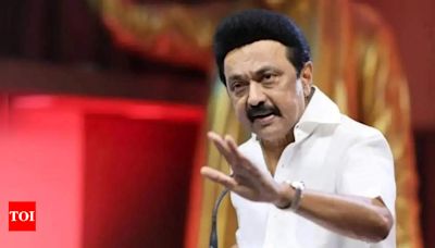 Tamil Nadu CM MK Stalin reiterates 'stop NEET' demand | Chennai News - Times of India