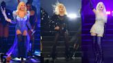 Christina Aguilera Kicks Off Her Las Vegas Headlining Shows in Slick Leather Boots