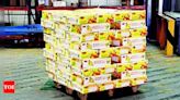 KIA ships 822 tonne mangoes; US leads export surge this yr | Bengaluru News - Times of India