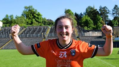 Niamh Reel scores with first touch in final minutes to seal Ulster ladies title for Armagh