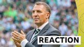 Manager Brendan Rodgers 'so pleased' with champions Celtic