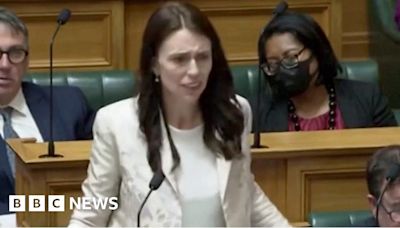 New Zealand PM Jacinda Ardern caught on mic insulting MP in parliament