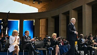 Biden Says Democracy at Risk in Ukraine Fight as He Marks D-Day