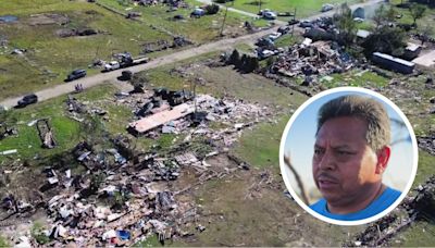 “Lo arrastré sobre un colchón”: hispanos rescataron a sus familias tras tornados en Valley View