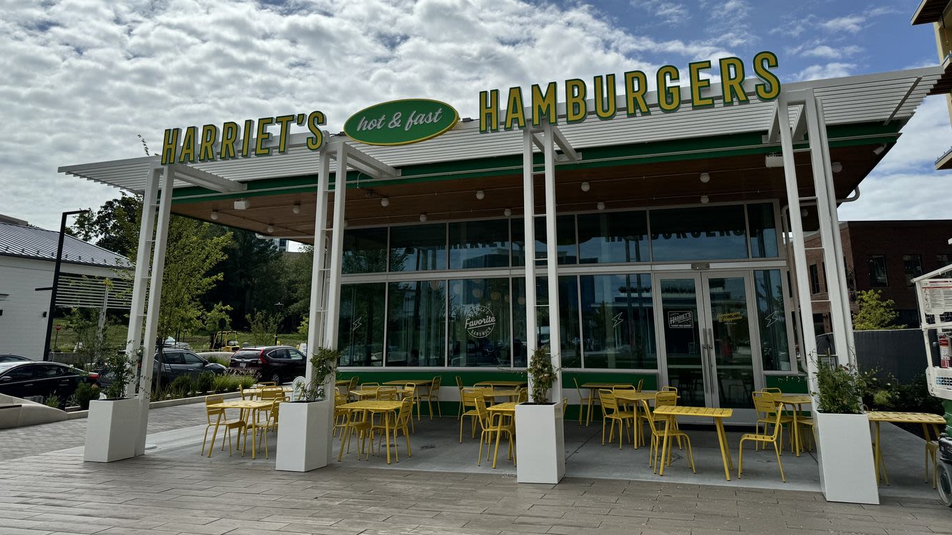 First look: Harriet's Hamburgers will open its first sit-down restaurant at The Bowl at Ballantyne