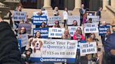 Protesters rally at state capitol to end experimentation on dogs