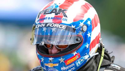 John Force Racing picks Beckman to sub for injured Force as team chases Funny Car title