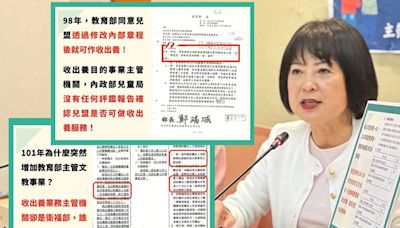 《放.獨家/專訪》質疑兒盟聯盟門神護航...林月琴疑「文教事業可從事收出養」：教育部拿不出同意函、用三年前資料自我解釋！