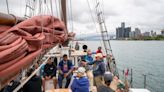 Youths get hands-on learning on a schooner sailing the Detroit River