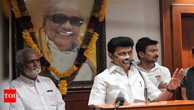 Lok Sabha election results: Stalin sees anti-Modi wave across India | Chennai News - Times of India
