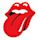 Tongue and lips logo