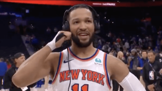 Knicks' Jalen Brunson Perfectly Trolled Kenny Smith During Postgame Interview