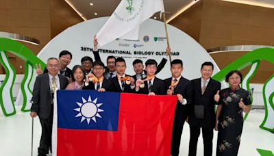 國際生物奧林匹亞競賽 台灣4金居全球之首