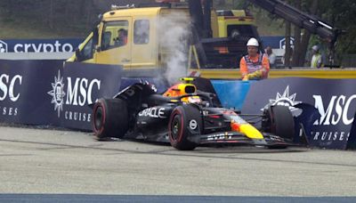 Christian Horner fires warning at Sergio Perez after latest crash in Hungary