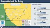 Nashville weather: Davidson County under severe thunderstorm watch, flood advisory