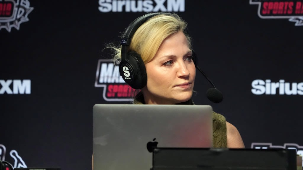 Michelle Beadle appears to address Shannon Sharpe NSFW video rumors with 4 words