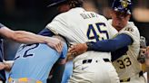 Brewers’ Uribe suspended 6 games for brawl, Peralta 5 and Murphy 2 while Rays’ Siri penalized 3