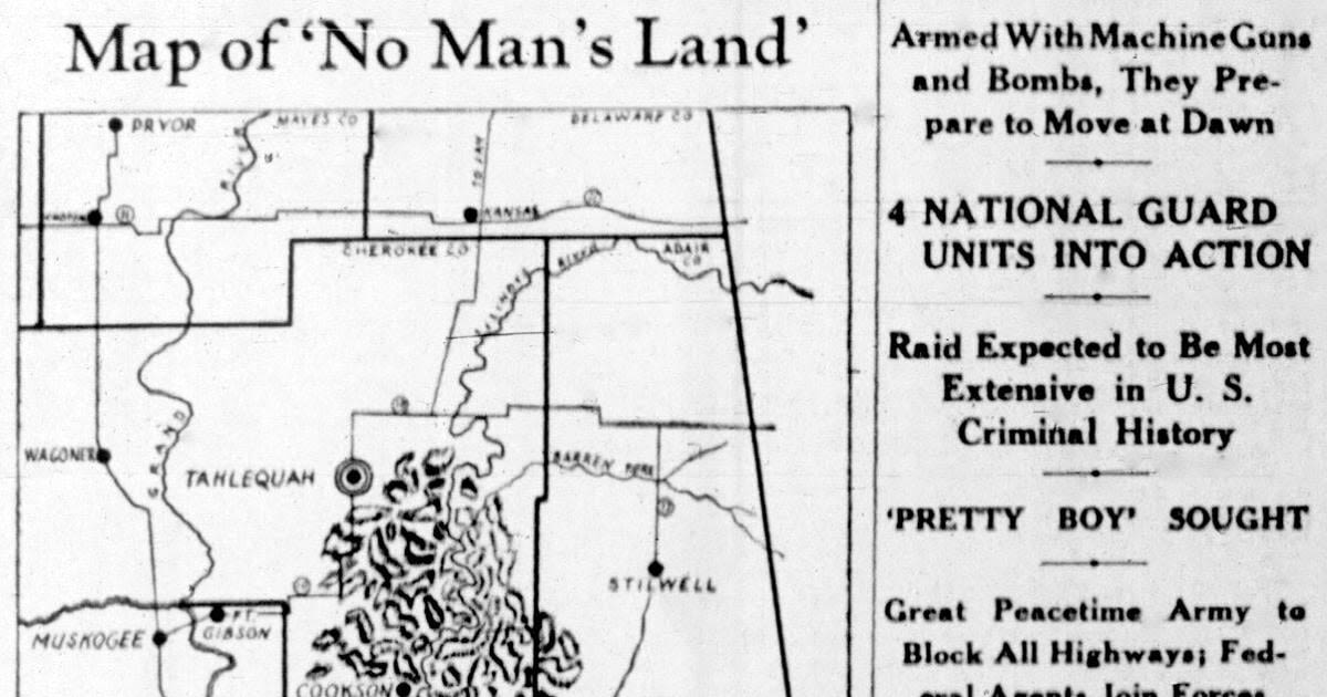 Huge posse fanned out to find outlaws in 1934 | Only in Oklahoma