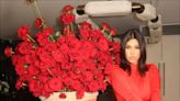 Kourtney Kardashian Shares Photos of an At-Home V-Day Inspired Photo Shoot