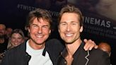 Tom Cruise prestigia Glen Powell na première de 'Twisters' em Londres